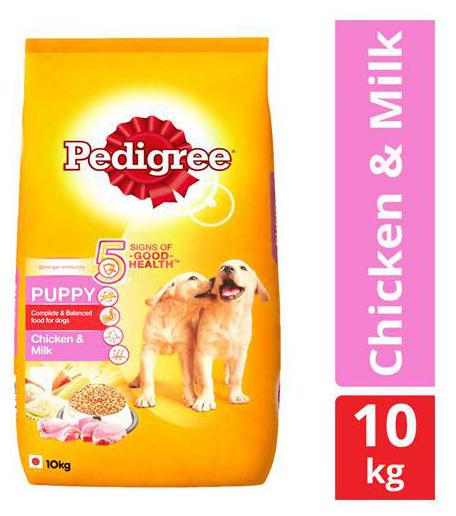 

Pedigree Dry Dog Food - Chicken Milk For Puppy 10 kg