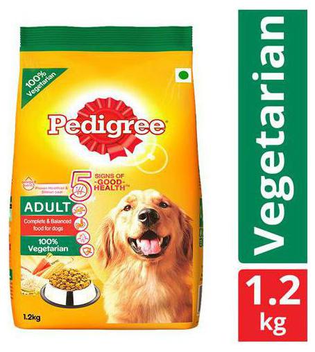 

Pedigree Dry Dog Food - Vegetarian for Adult Dogs 1 2 kg
