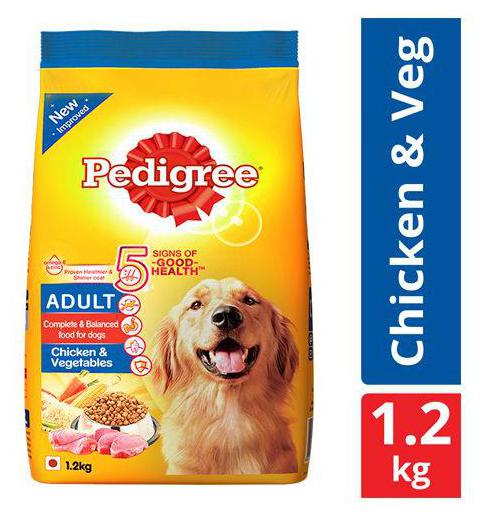 

Pedigree Dry Dog Food - Chicken Vegetables For Adult Dogs 1 2 kg
