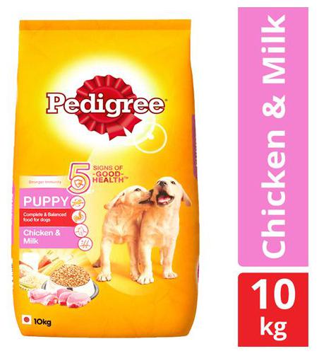 

Pedigree Dry Dog Food - Chicken Milk For Puppy 10 kg