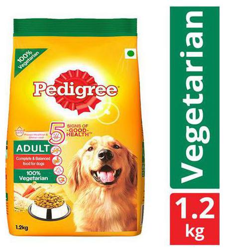 

Pedigree Dry Dog Food - Vegetarian for Adult Dogs 1 2 kg