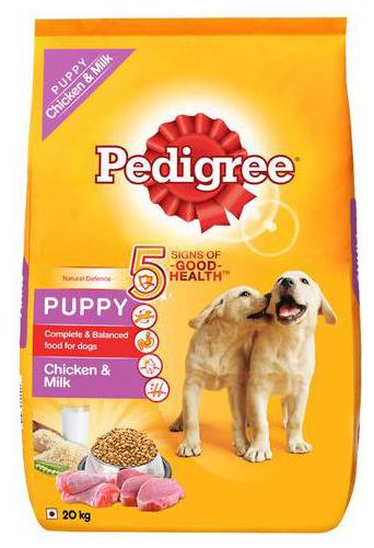 

Pedigree Puppy Dry Dog Food Food - Chicken Milk 20 kg