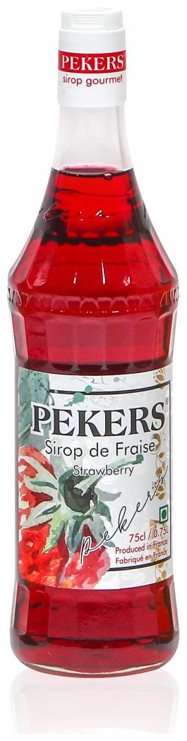 

Pekers Strawberry syrup 750 ml ( Pack of 1 )