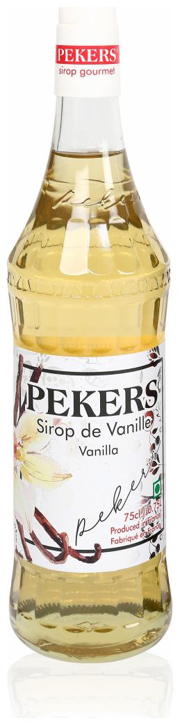 

Pekers Vanilla syrup 750 ml ( Pack of 1 )