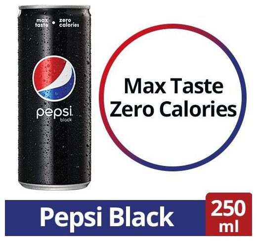 

Pepsi Soft Drink Black Slim 250 ml