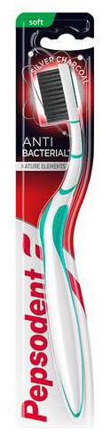 

Pepsodent Silver Charcoal Anti Bacterial Tooth Brush - Soft 1 pc
