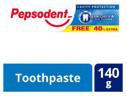 

Pepsodent Toothpaste - Germi Check Cavity Protection 40 Free 100 g
