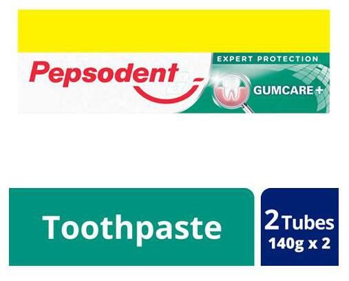

Pepsodent Toothpaste - Gum Care Expert Protection Save Rs 20 - 140 g each Pack of 2