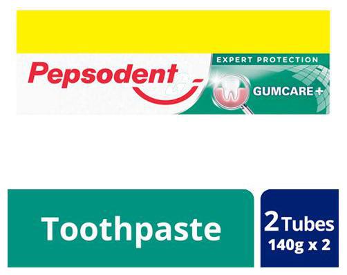 

Pepsodent Toothpaste - Gum Care Expert Protection Save Rs 20 - 140 g each Pack of 2