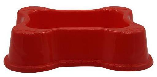 

Pet king Pet Dog Puppy Bowl - Rectangle Small Red 1 pc