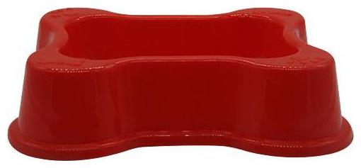 

Pet king Pet Dog Puppy Bowl - Rectangle Medium Red 1 pc