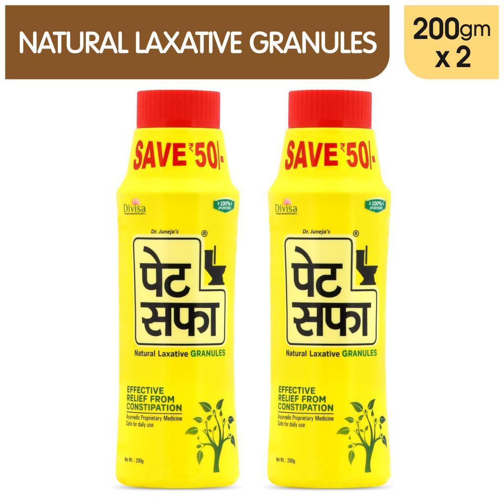 

Pet Saffa Granules 200 g Pack Of 2 (Helpful In Constipation Gas)