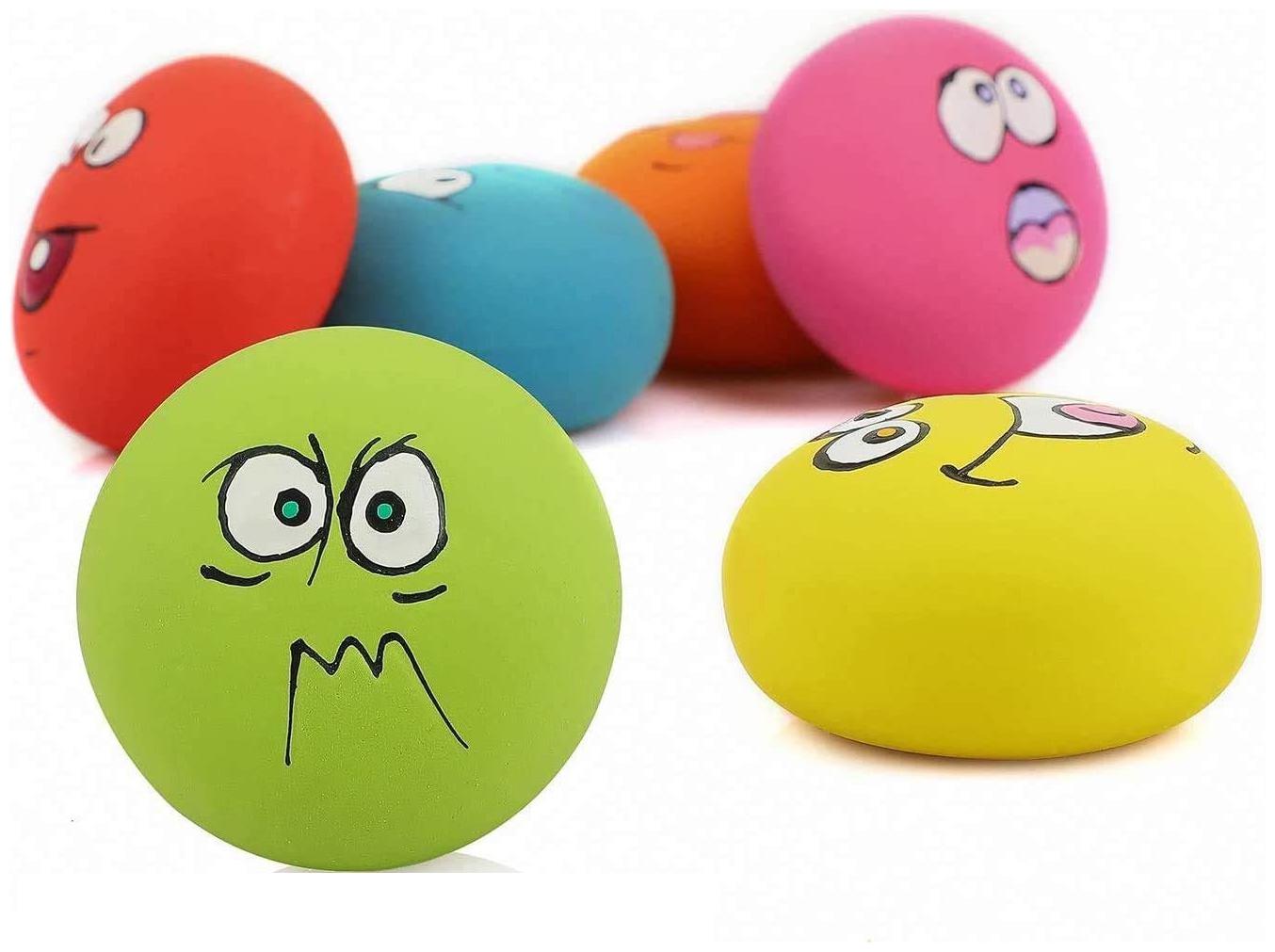 

Pets Empire Squeaky Toys Soft Latex Squeak Balls for Puppy Small Pet Dogs ( Buy 1 Get 1 Free ) Color May Vary