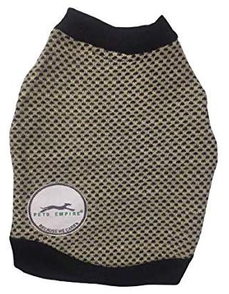 

Pets Empire Dog Sweaters pet Clothes cat Soft Sweater Clothing Mix Designer Printer Sweater (22 Inch Cream)