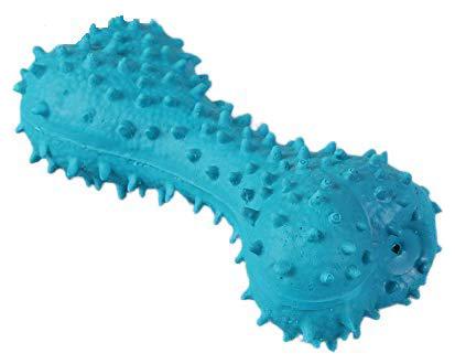 

Pets Empire Dog Squeaky Toy Latex Dog Interactive Bone Toy for Playing and Training Size 5 Inch 1 Piece