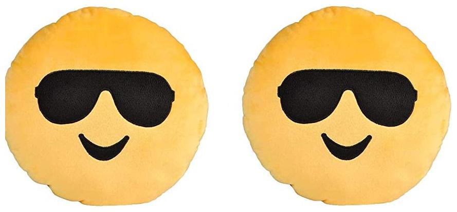 

PETS EMPIRE Dog Toy Plush Emoji Rattle Round Yellow Stuffed Poop Soft Buy