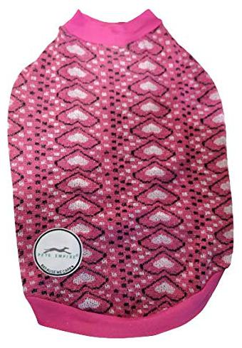 

Pets Empire Dog Sweaters pet Clothes cat Soft Sweater Clothing Mix Designer Printer Sweater Pink (Pack of 1)