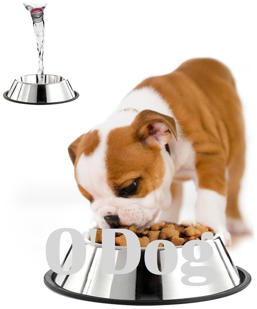 

Pets Empire O Dog Pet Feeding Bowl steel (X-Large)