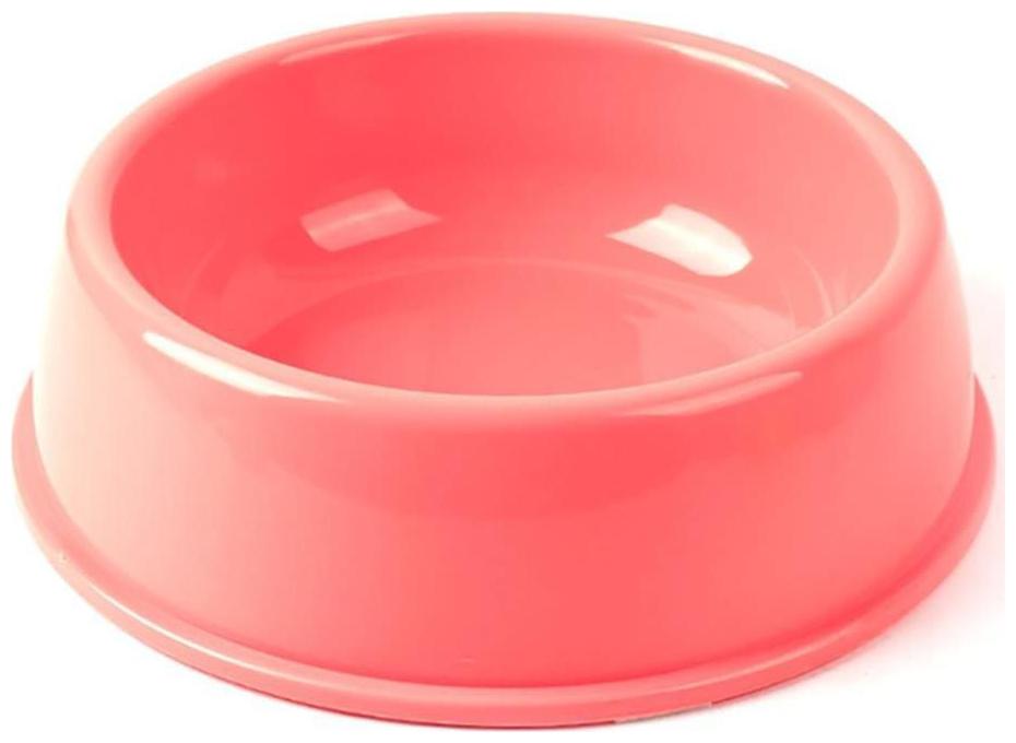 

Pets Empire Candy Color Pet Bowl Plastic Pet Cat Dog Bowl Food Water Dog Bowl