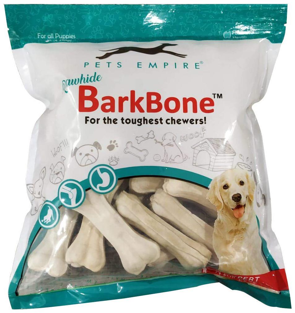 

Pets Empire Rawhide Pressed Chew Dog Bone Mega Pack 5 inch 20 pcs