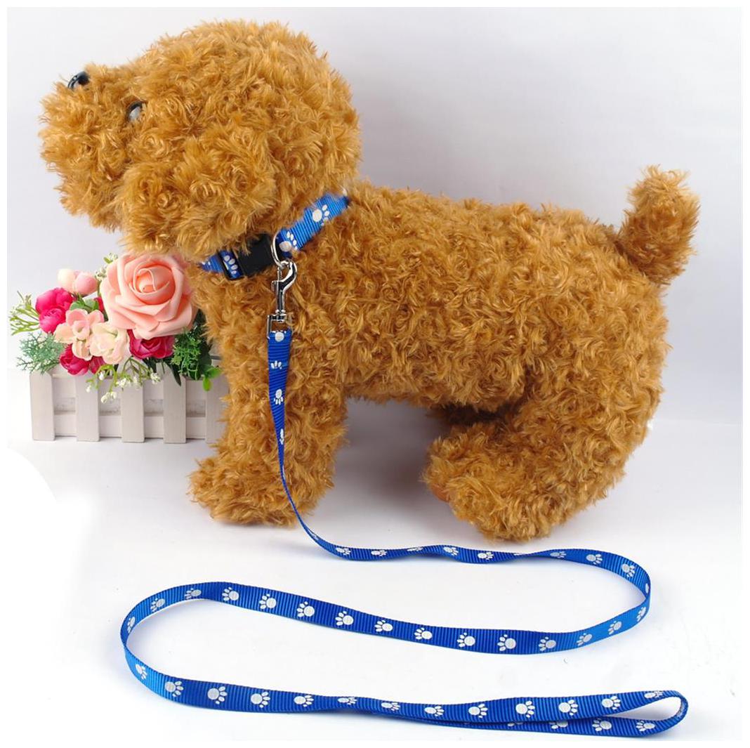 

Pets Empire Dog Leash Collar Set Lead Adjustable Pet Collar Strong Nylon Dog Handle Leash Durable Safe Pets Rope Christmas Gifts Size Large Breeds Dogs -1 Piece Color and Pattern May Vary