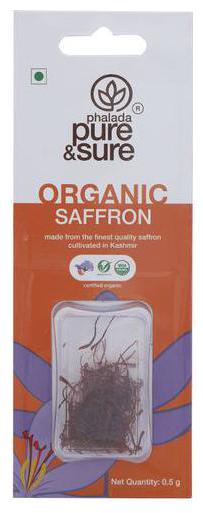 

Phalada Pure Sure Organic - Saffron 0 5 g