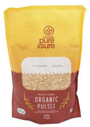 

Phalada Pure Sure Organic - Toor Daal 500 g