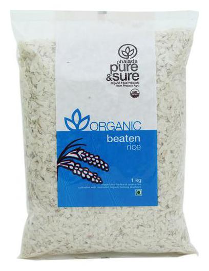 

Phalada Pure Sure Organic - Beaten Rice 1 kg