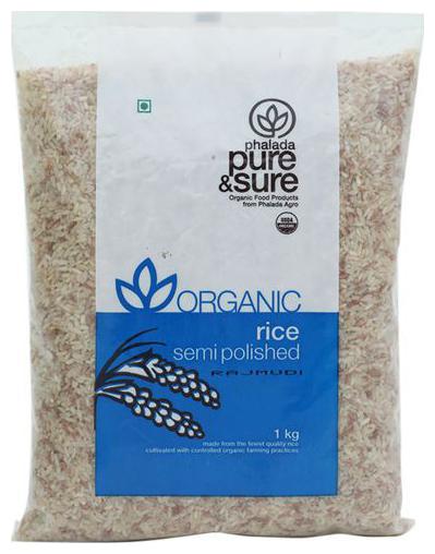 

Phalada Pure Sure Organic - Rice Semi polished 1 kg