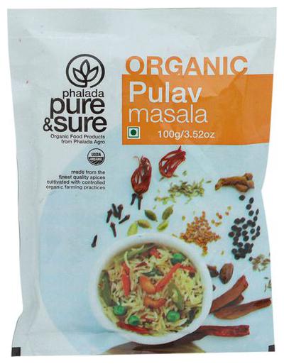 

Phalada Pure Sure Organic - Pulav Masala 100 g