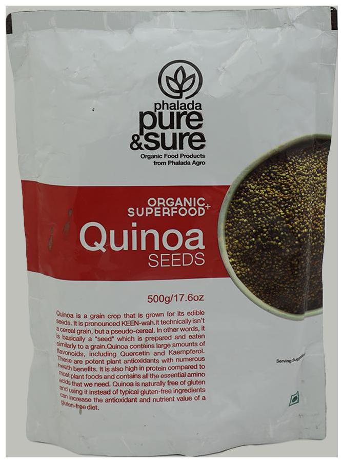 

Phalada Pure Sure Organic - Quinoa Seeds 500 g