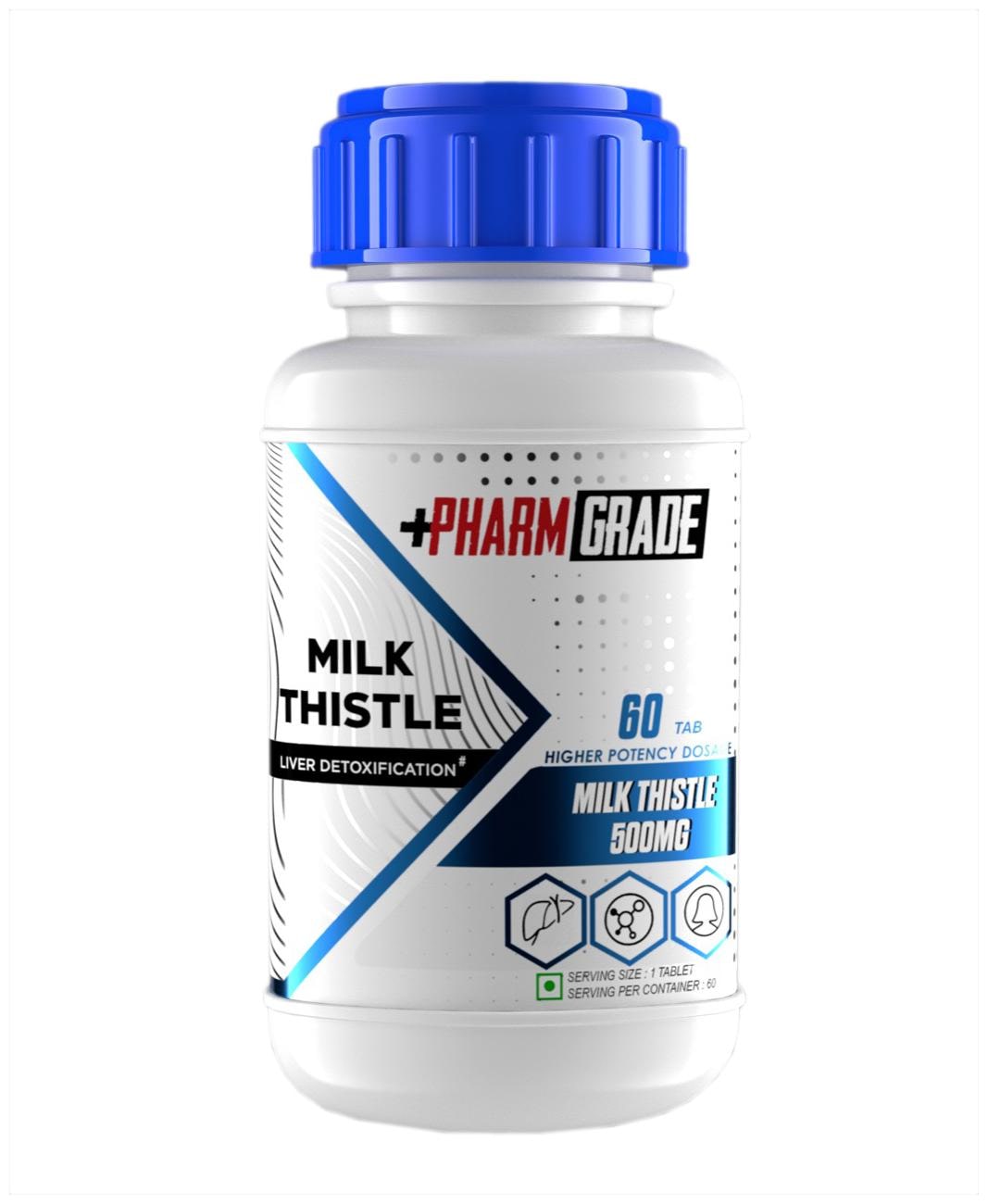 

Pharmgrade Milk Thistle Liver Detoxification (60 Tablets)