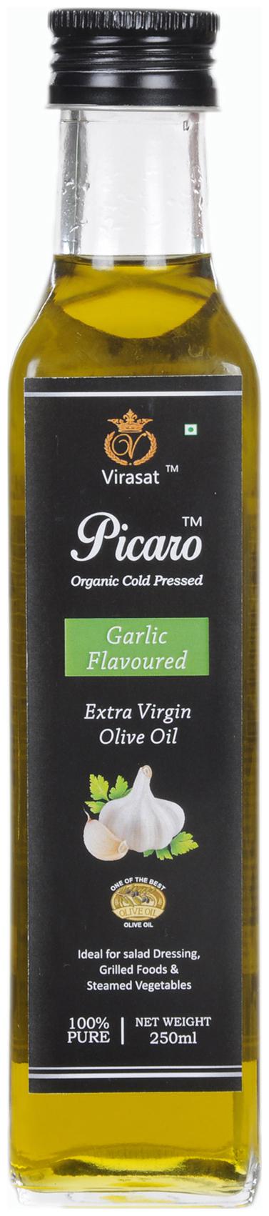 

Picaro extra virgin garlic flavour olive oil 250 ml