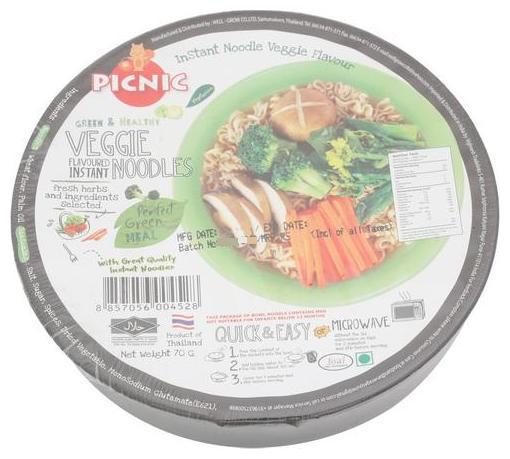 

Picnic Instant Noodles - Green Healthy Veggie Flavour 70 g