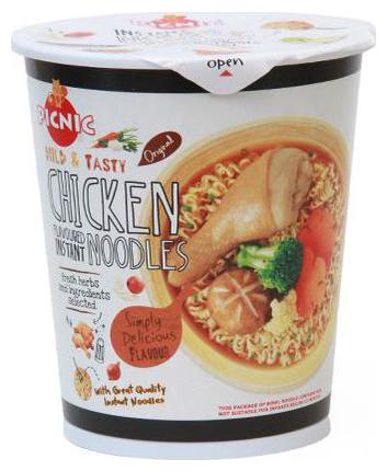 

Picnic Instant Noodles - Mild Tasty Chicken Flavoured 60 g
