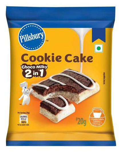 

Pillsbury Cookie Cake - Choco Milky 2-In-1 20 g