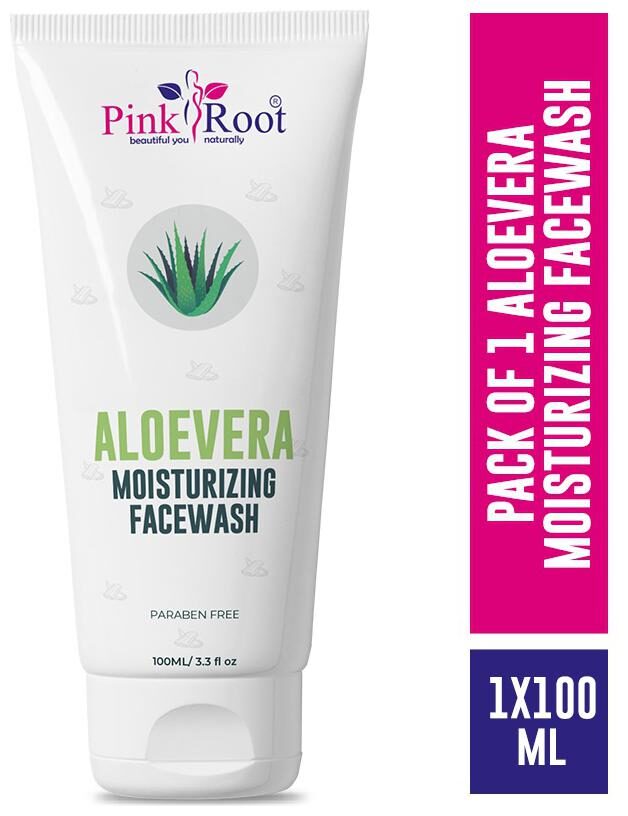 

Pink Root Aloe Vera Moisturizing Face Wash 100ml