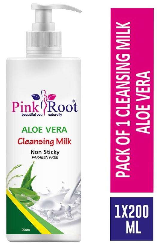 

Pink Root Aloe Vera Cleansing Milk 200ml