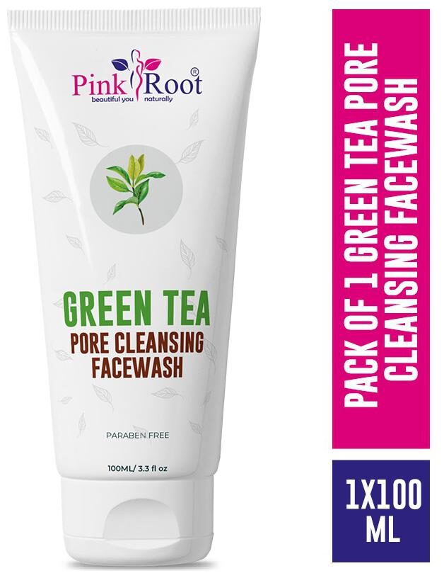 

Pink Root Green Tea Pore Cleansing Face Wash 100ml