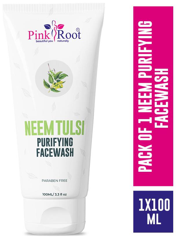 

Pink Root Neem Tulsi Purifying Face Wash 100ml