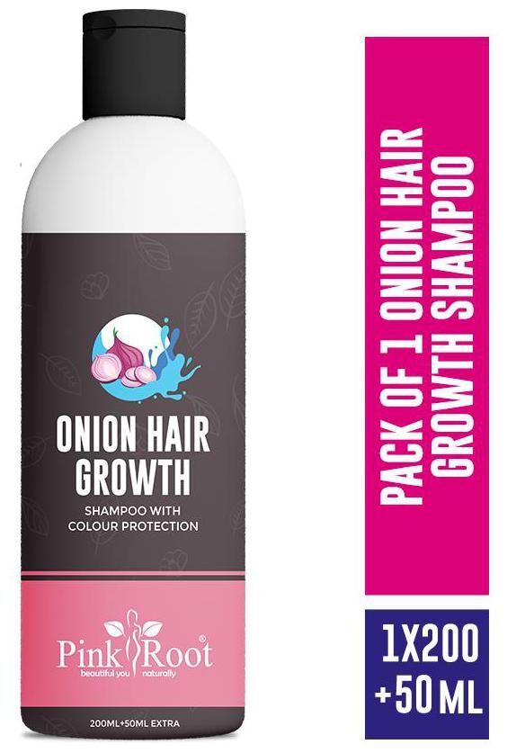 

Pink Root Onion Hair Growth Shampoo (200 50)ml