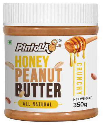 

Pintola All Natural Honey Peanut Butter - Crunchy 350 Gm