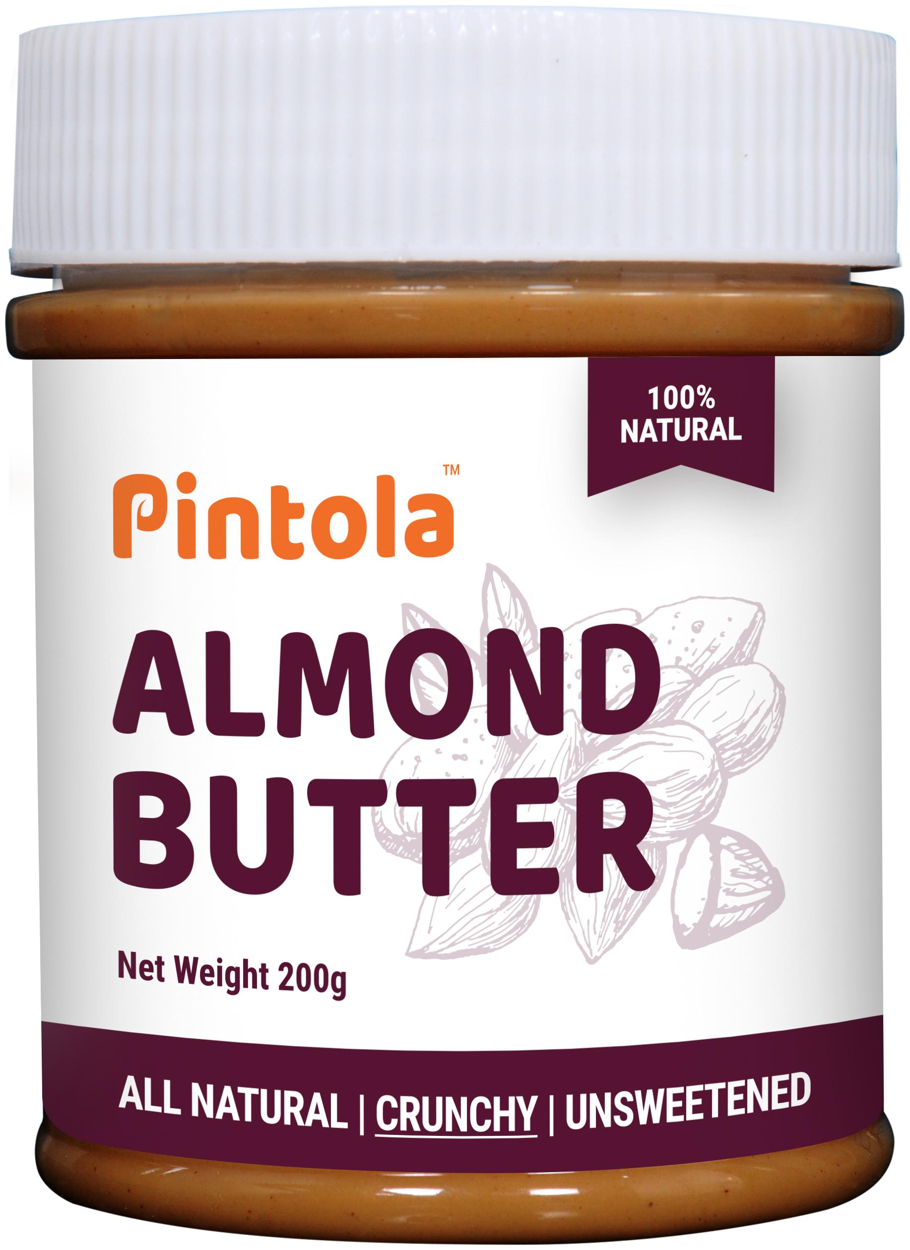 

Pintola All Natural Almond Butter (Crunchy) 200 g