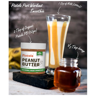 Pintola All Natural Peanut Butter 1 kg (Crunchy)