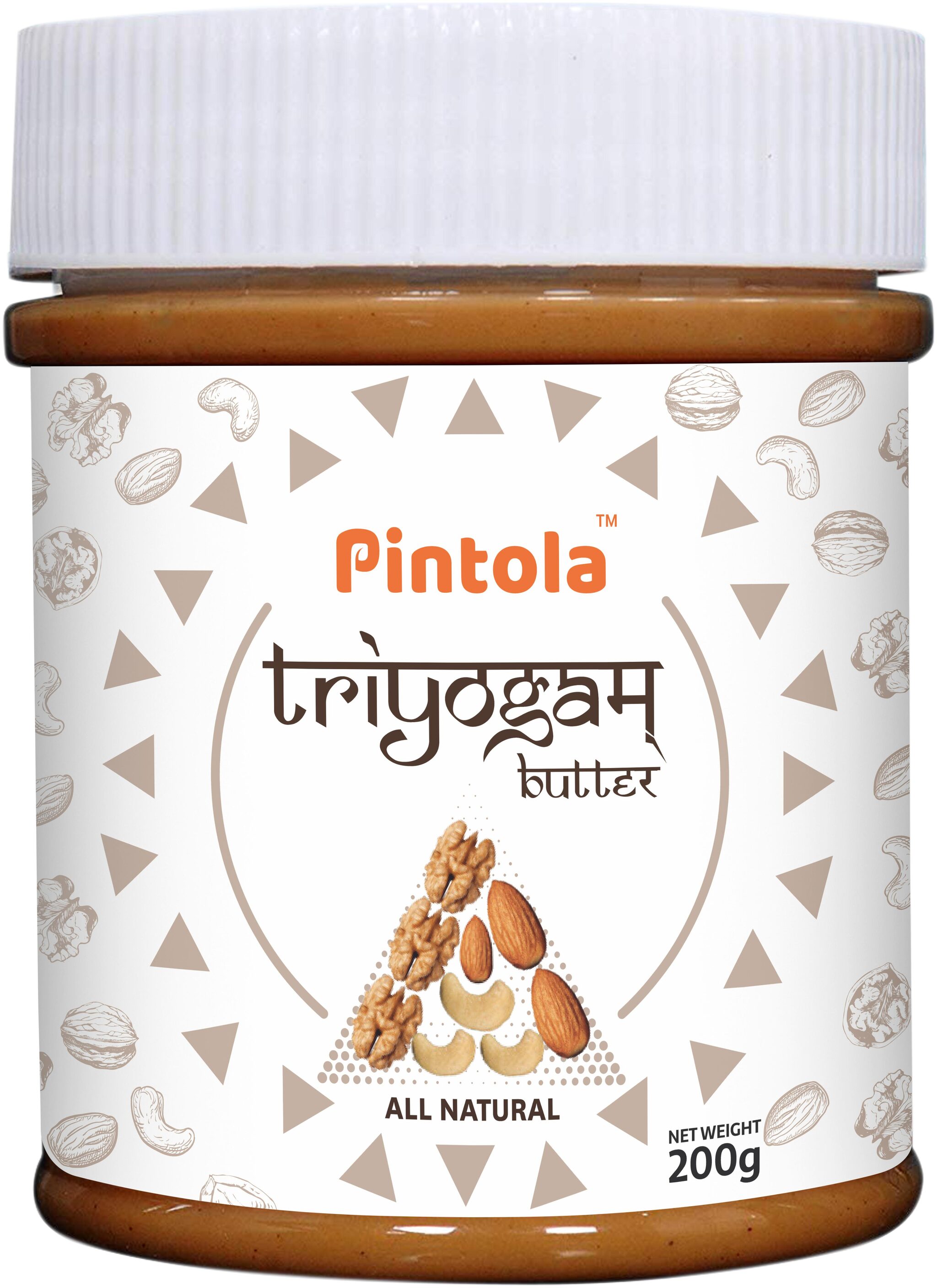 

Pintola All Natural TRIYOGAM Butter 200g Pack of 1