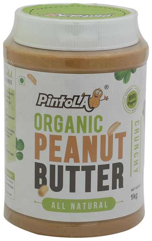 

Pintola Peanut Butter - Crunchy Organic 1 kg