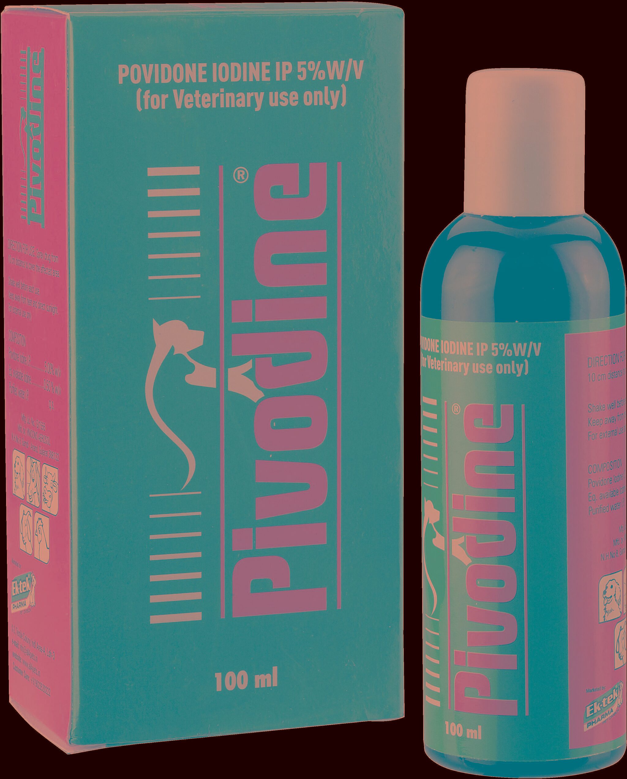 

Pivodine Spray-100ml(Pack of 2)