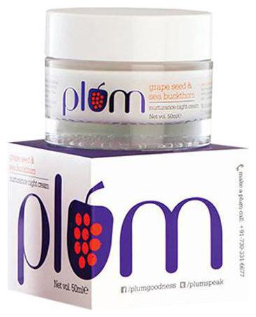 

Plum Grape Seed Sea Buckthorn Nurturance Night Cream 50 ml
