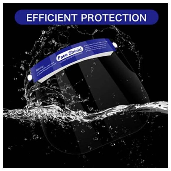 

Pockester KIDS Face Shield Mask Full Face Protection-Blue (Pack of 2)