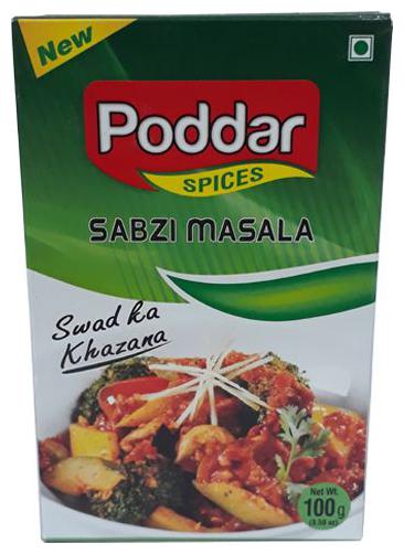 

Poddar Sabzi Masala 100 g